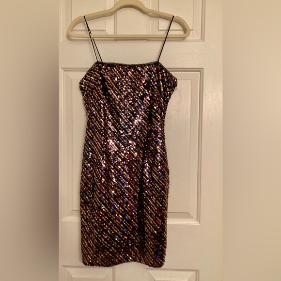 Aidan Maddox Sequin Dress - Picture 1 of 13